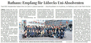 Lübecker Nachrichten vom 29./30. Januar 2023