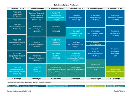 Curriculum ab WS 18/19