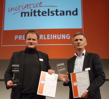 Preisverleihung auf der CeBIT*