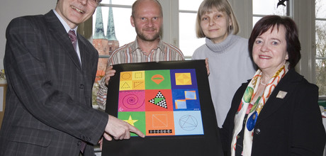 Die Initiatoren der Ausstellung in Lübeck*