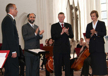 Prof.es Dominiak, Herczeg, Schmucker, Wollenberg (v.l.n.r.)