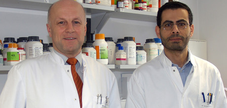 Prof. Manfred Kunz (li.), Prof. Saleh Ibrahim